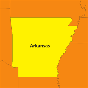 Arkansas Map Clip Art